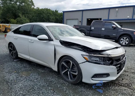 2020 Honda Accord Sport from USA, damaged, VIN 1HGCV1F3XLA034629